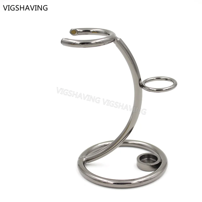 Черный металлический держатель для бритвы|shaving stand|stand razorshaving holder |
