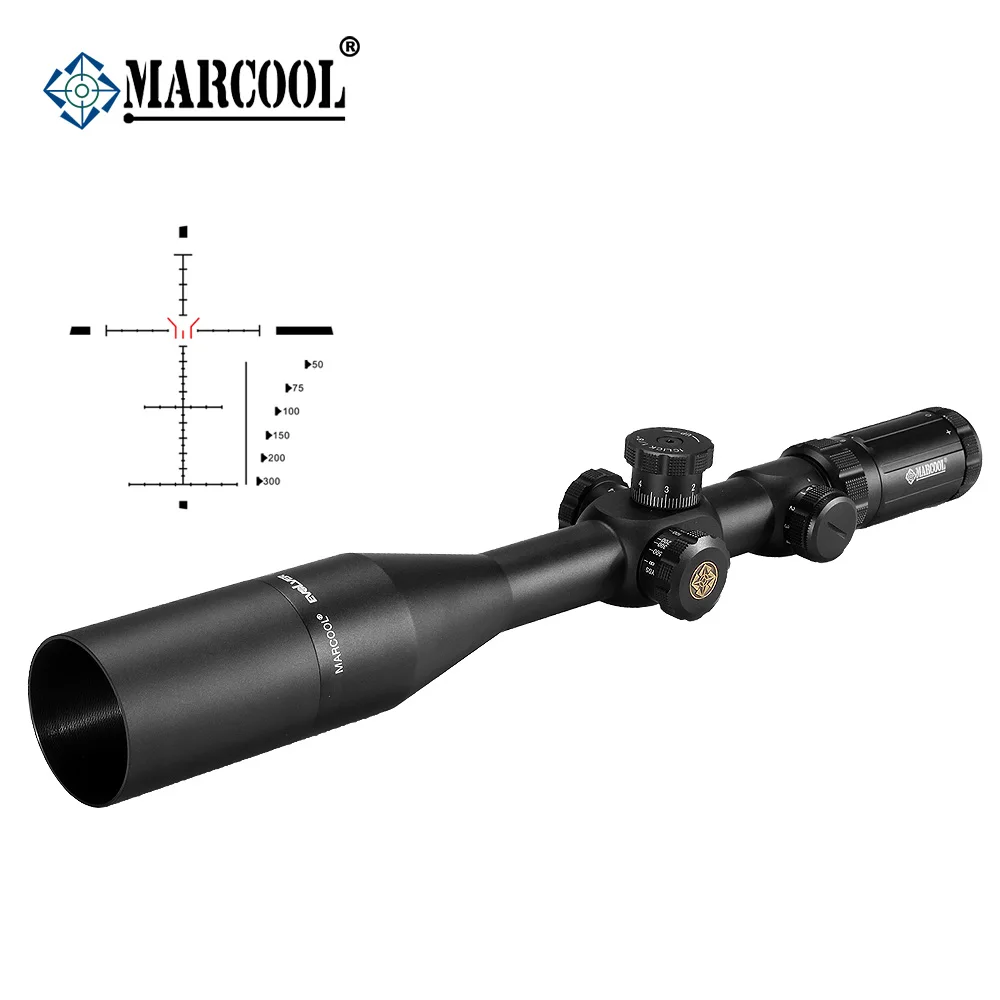 Винтовочный прицел Marcool EVV 6 24X50 SFIRGL FFP 308 тактический оптический охотничий с