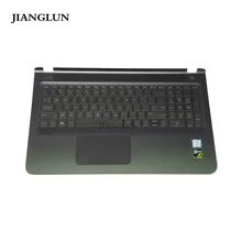 JIANGLUN для hp EAX1P00701A 15T-AK000 верхняя крышка подставка Черный с клавиатурой и Touc hp ad
