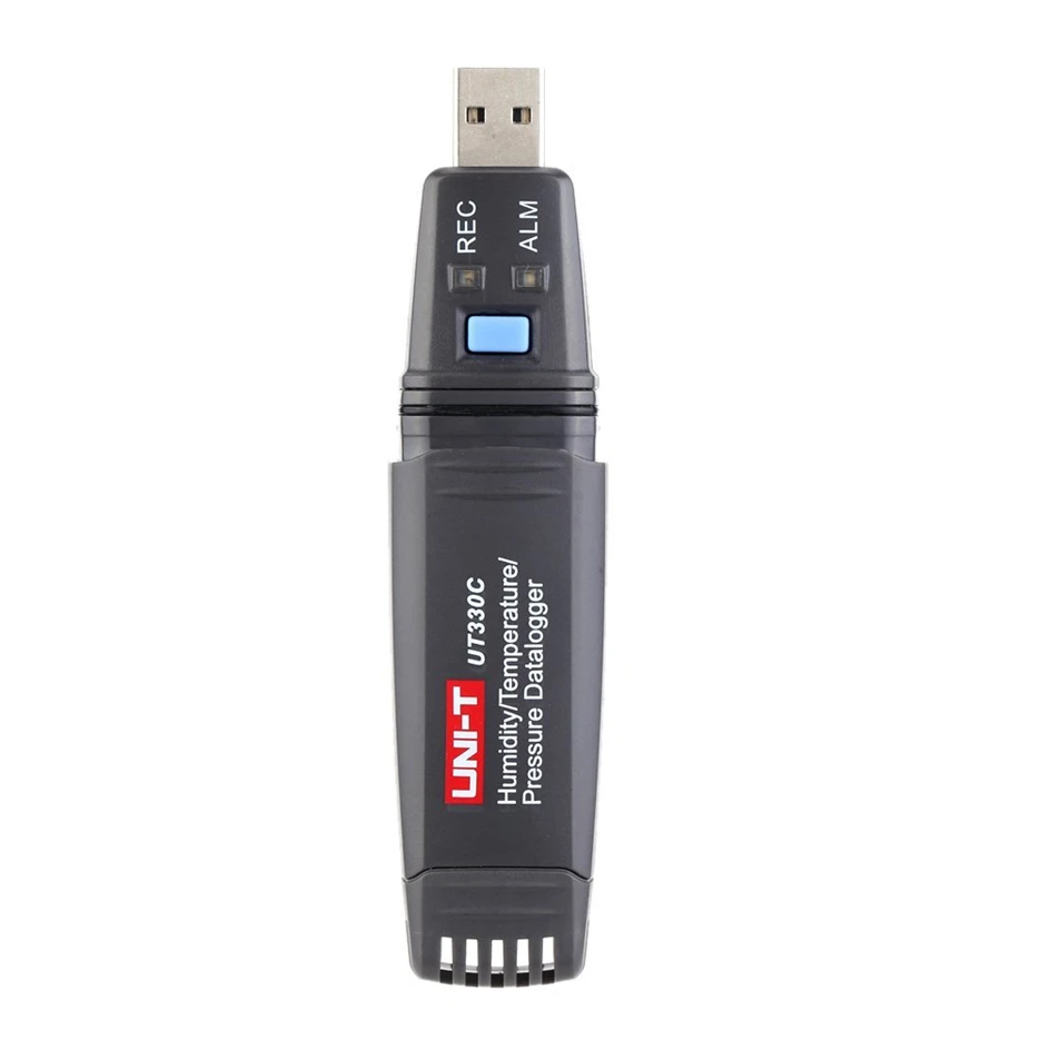 

Portable USB Temperature Humidity Air Pressure 3in1 Data Logger Storage Meter IP67 UT330C Free Shipping