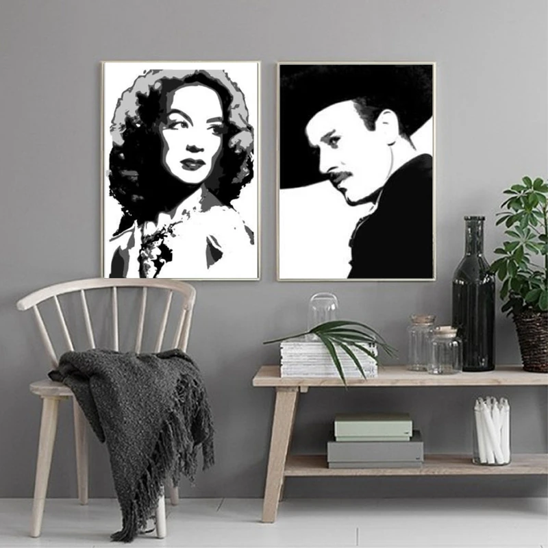 Maria Felix Pedro Infante Posters Home Decor
