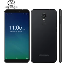 KEECOO P11 18:9 Plein Écran Smartphone Android 7.0 5.7 “2 GB RAM 16 GB ROM Quad Core 8MP Visage ID D’empreintes Digitales ID Mobile téléphone