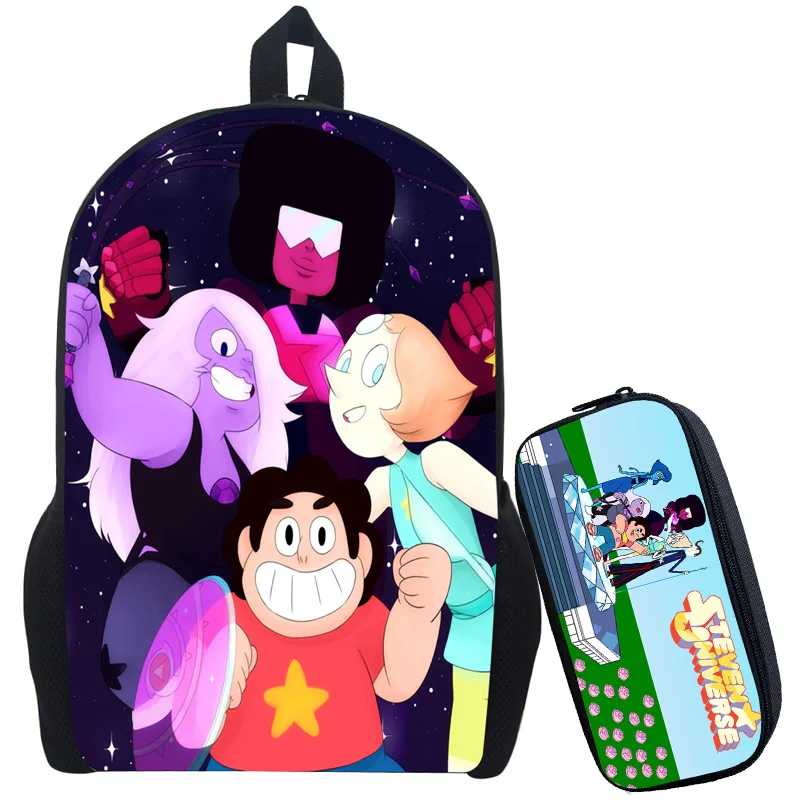 Мультяшный Стивен Вселенная рюкзак для мальчиков девочек детские школьные сумки аниме Гравити Фолз Рюкзак Детские школьные рюкзаки подарочная сумка