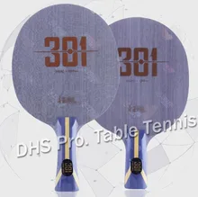 Orijinal yeni varış DHS Hurricane 301 Arylate karbon masa tenisi bıçak/Ping Pong Blade/masa tenisi raketi