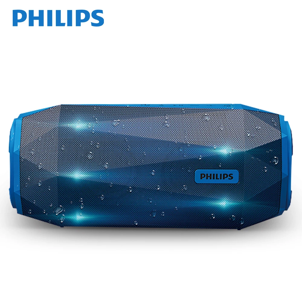 

Philips Original Mini Wireless speaker Bluetooth IPX7 Waterproof Outdoor Subwoofer Sound loudspeakers