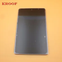 KROOF For ASUS Google Nexus 7 1st Gen nexus7 2012 ME370 ME370T Touch Screen Digitizer Glass with LCD Display Assembly+Frame цена KROOF For ASUS Google Nexus 7 1st Gen nexus7 2012 ME370 ME370T Touch Screen Digitizer Glass with LCD Display Assembly+Frame цены онлайн