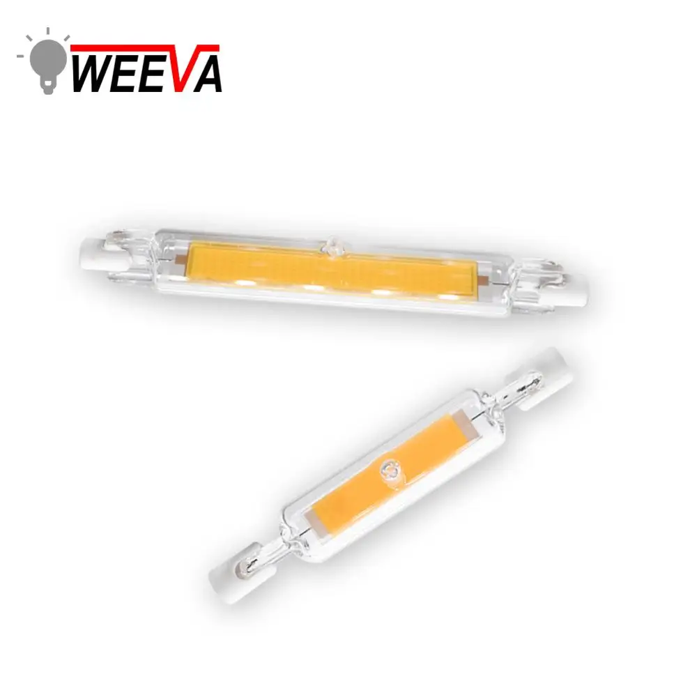 

R7S LED Lamp COB Glass Tube 78MM 8W 118MM 13W Replace Halogen Bulb 80W J78 J118 Lamparda Spot Light AC 220V 240V