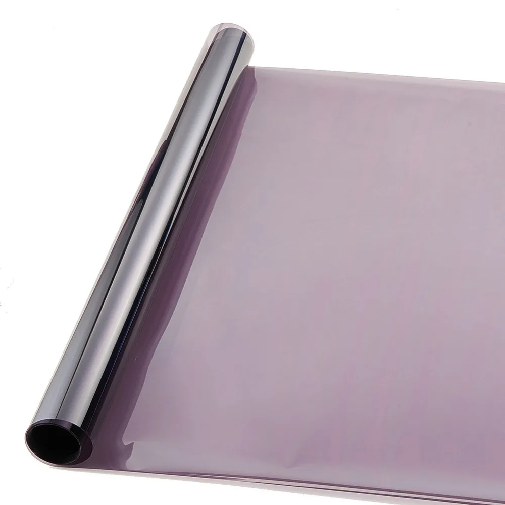 0,5*3 м светильник серый УФ+ изоляция цветные плёнки на окна машин VLT 45% 2 слоя на лобовое стекло автомобиля для защиты от прямых солнечных лучей пленка