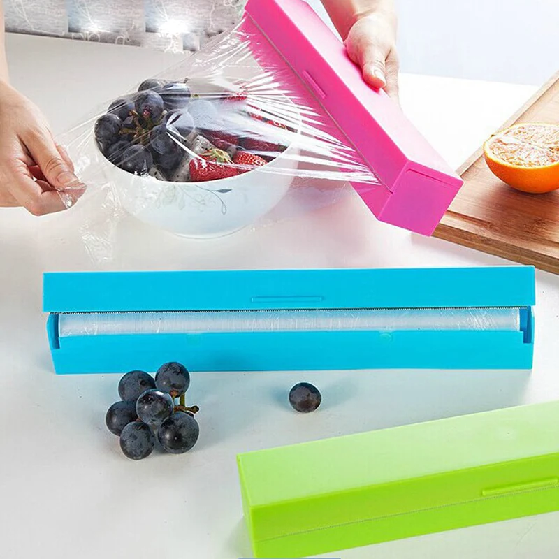 Buy Cling Wrap Dispenser Preservative Film Cutter