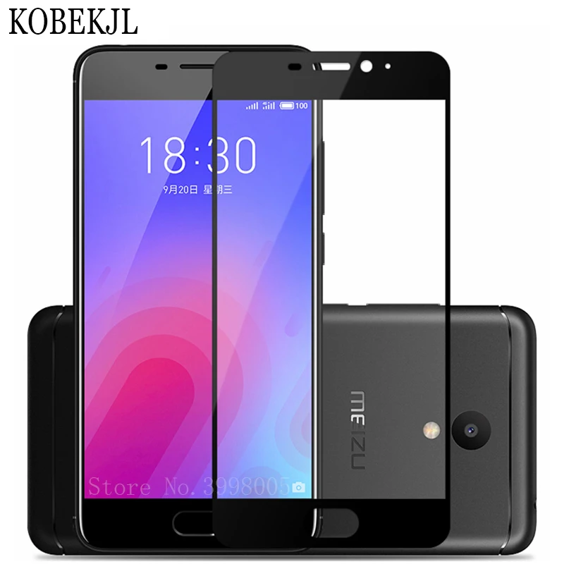 Защита экрана для Meizu M6 закаленное стекло mini M 6 защита полное покрытие защитная