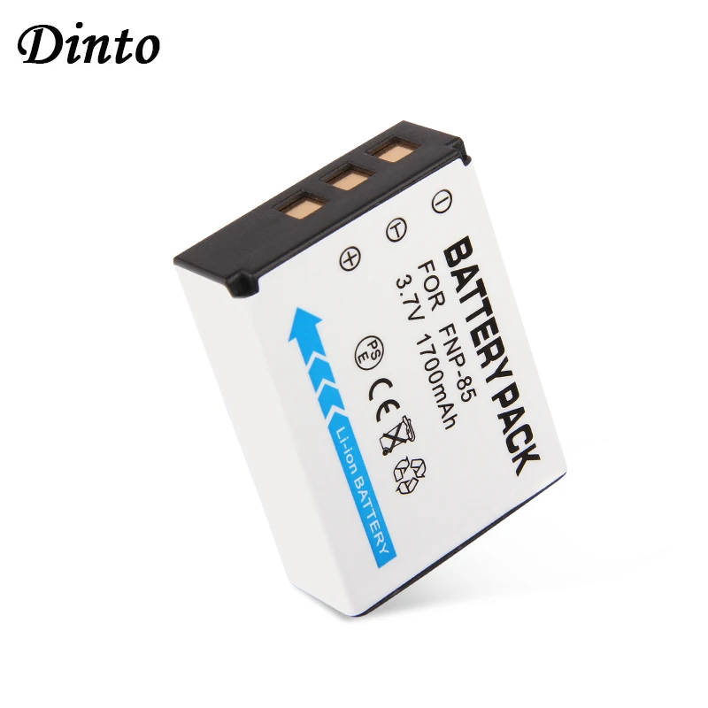 Dinto 1700 мА/ч, 3,7 V FNP-85 FNP85 FNP 85 NP-85 NP 85 NP85 Камера аккумулятор для Fujifilm NP170 SL240 SL245 SL300 SL305 CB170