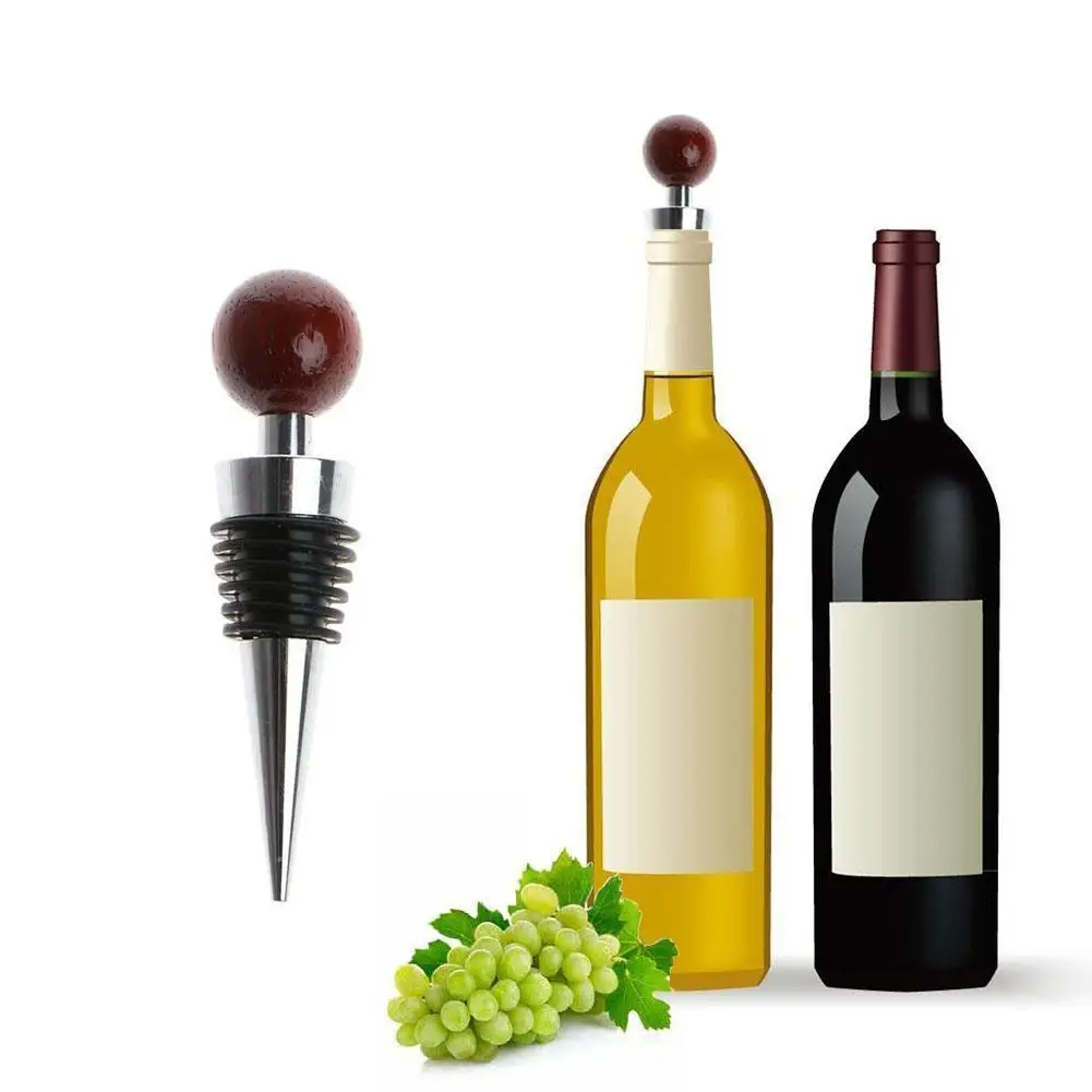 

EZLIFE Bottle Stopper Wine Storage Twist Cap Plug Wine Reusable Vacuum Sealed Red Wine Storage Twist Cap Plug Vacuum Sealed