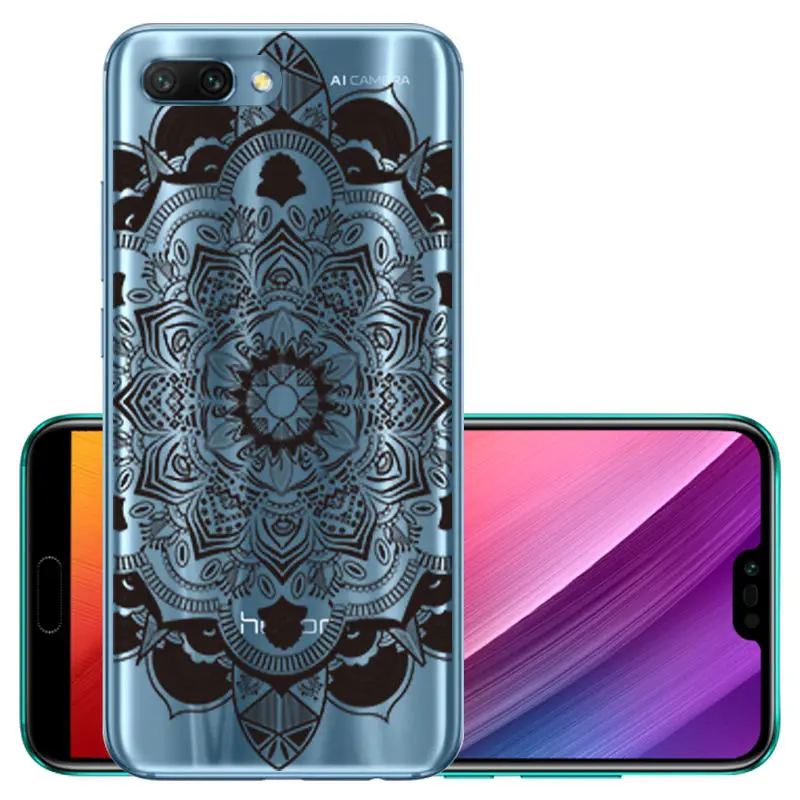 Arvin Smart Protective Phone Cover FOR Huawei Honor 10 Paniting Case FOR Huawei Honor 9 lite Clear Silicone case FOR Honor 7c 