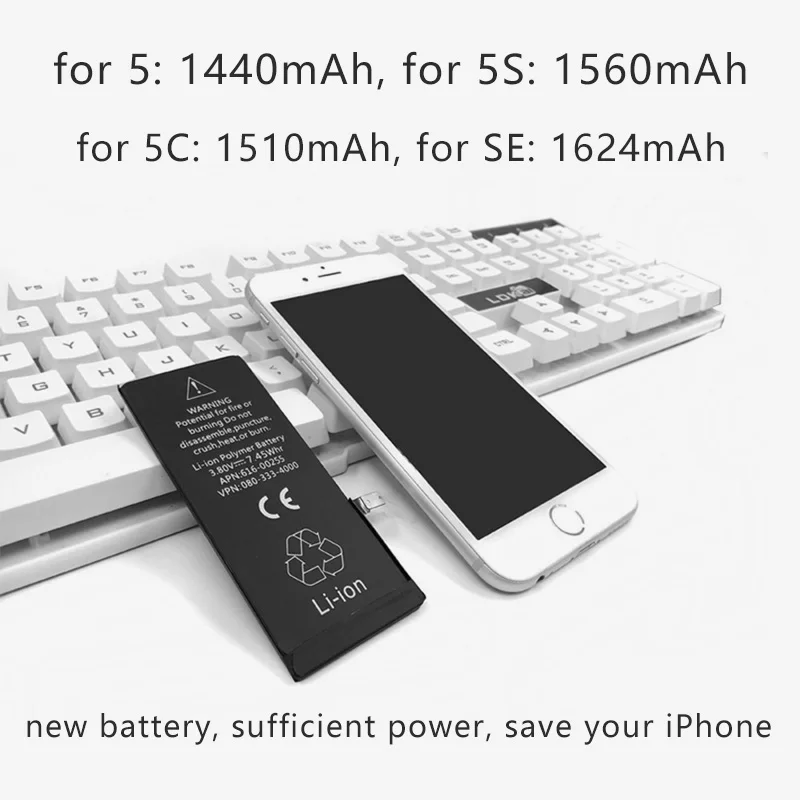 Mobile Phone Battery For iPhone SE Battery 5 5S 5C Battery Replacement батарея для телефона Original Capacity bateria batterie Mobile Phone Battery For iPhone SE Battery 5 5S 5C Battery Replacement батарея для телефона Original Capacity bateria batterie
