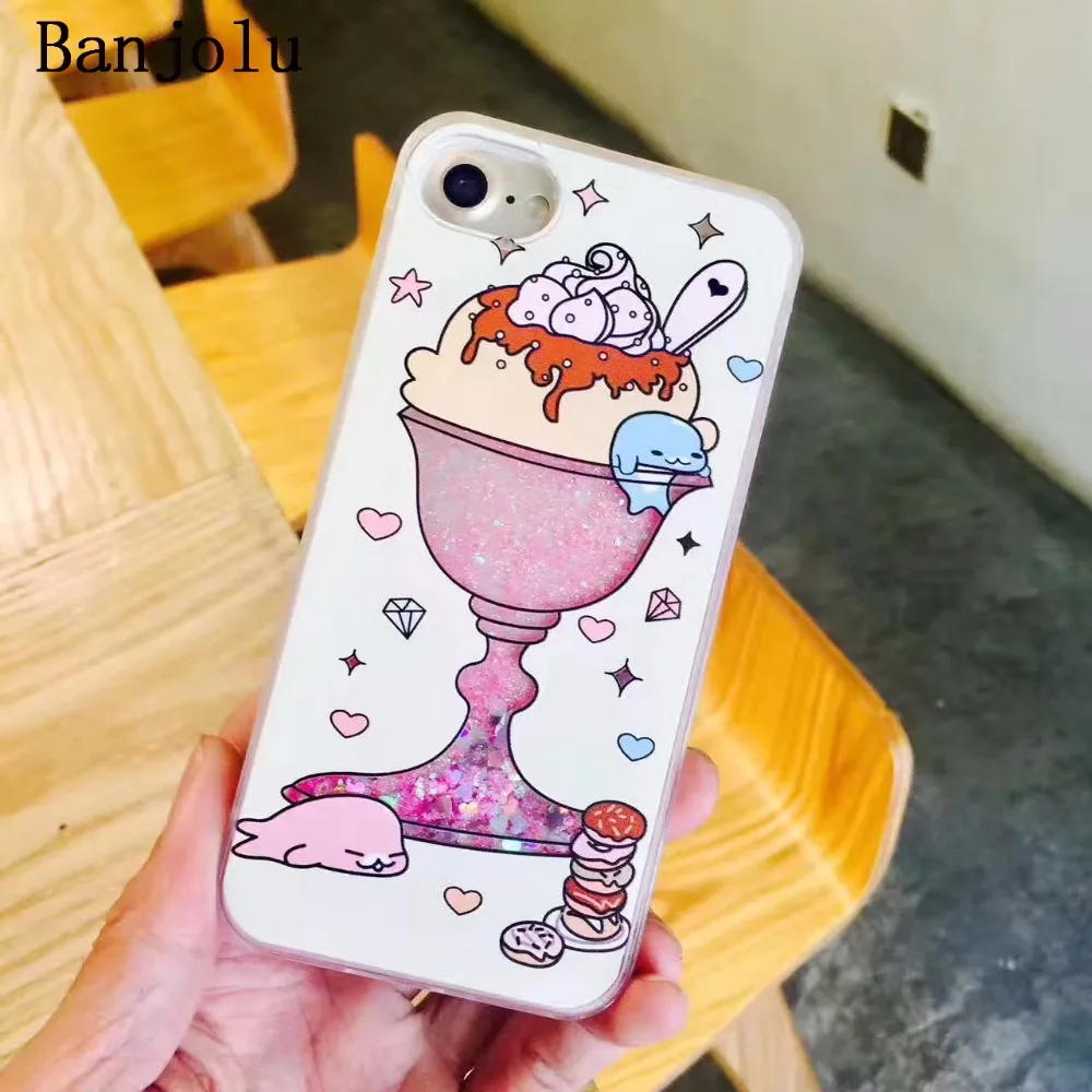 Banjolu Lucu Unicorn Es Krim Senyum Wajah Kasus Telepon Untuk IPhone