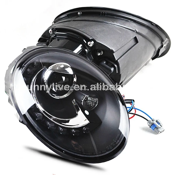 FOR VOLKSWAGEN Beetle LED Headlight with Bi Xenon Projector Lens 2006