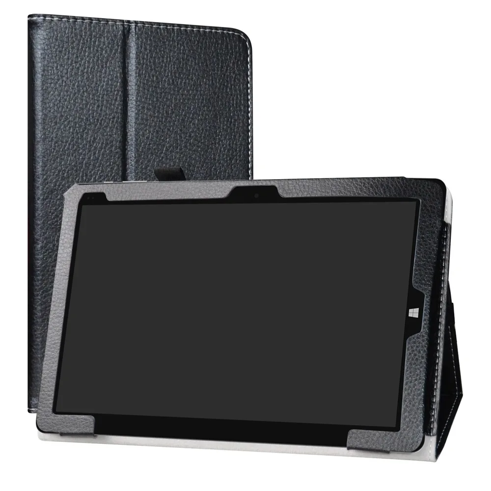 

Case For 10.1" Chuwi Hi10 Air Tablet Folding Stand PU Leather Cover with Elastic Closure