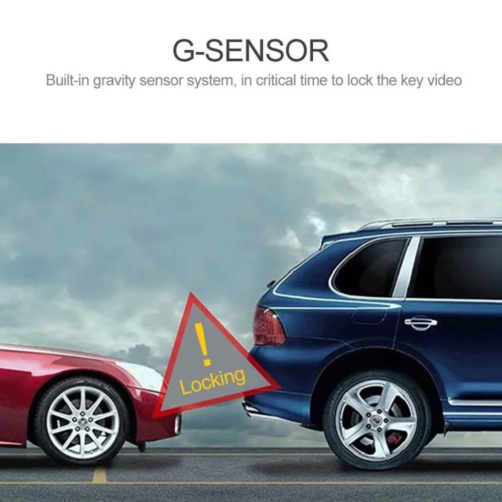 80 Graus Grande Angular Gravador de Vídeo