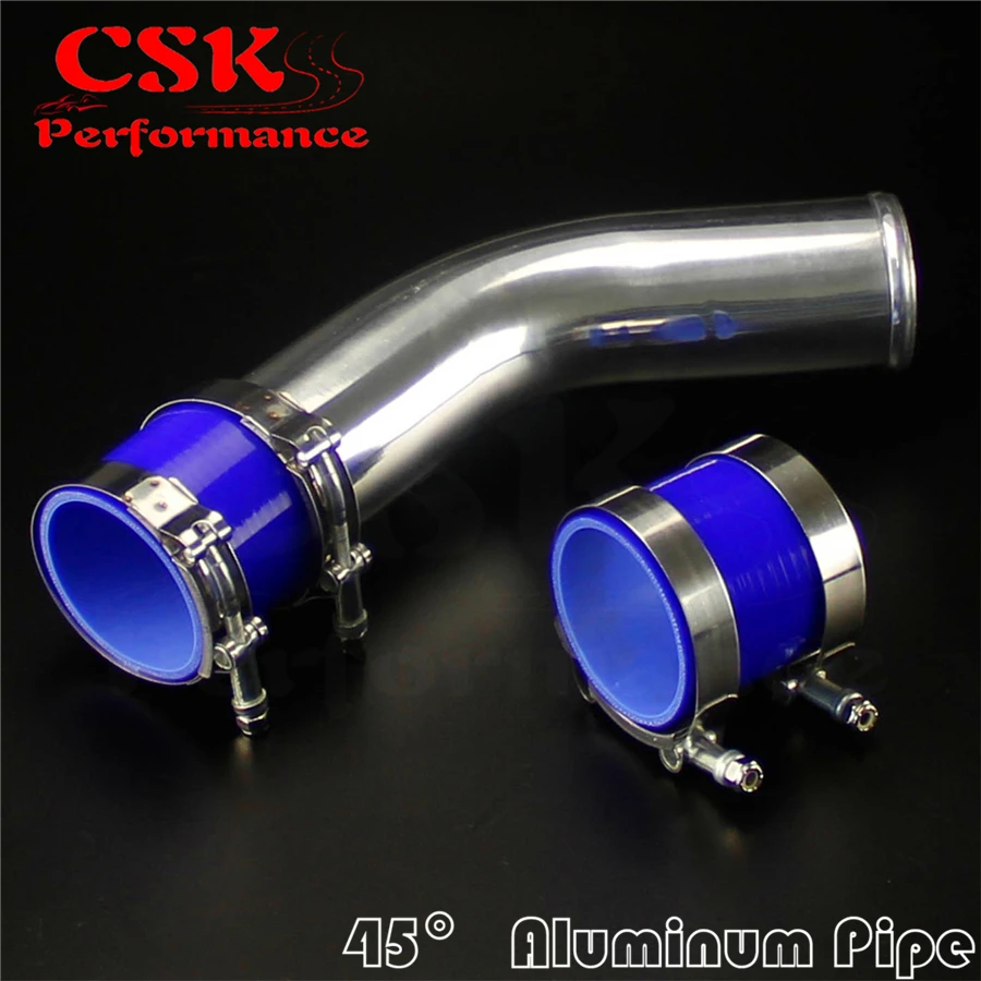 45 Degree 80mm 3.15" Aluminum Intercooler Piping Pipe Tube Hose