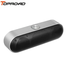 TOPROAD Мини Bluetooth динамик портативный беспроводной динамик s звуковая коробка стерео музыка 3D объемная система Поддержка громкой связи TF AUX USB