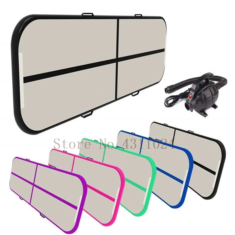 

Free Shipping 10' x 3.3' Inflatable Gymnastic Mat Air Track Tumbling Mat with Pump Air Floor Air Gymnastics Equipment Mats