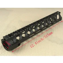 Высокое качество CNC алюминиевый легкий 12,4 дюймов свободный поплавок поручень системы BK CB