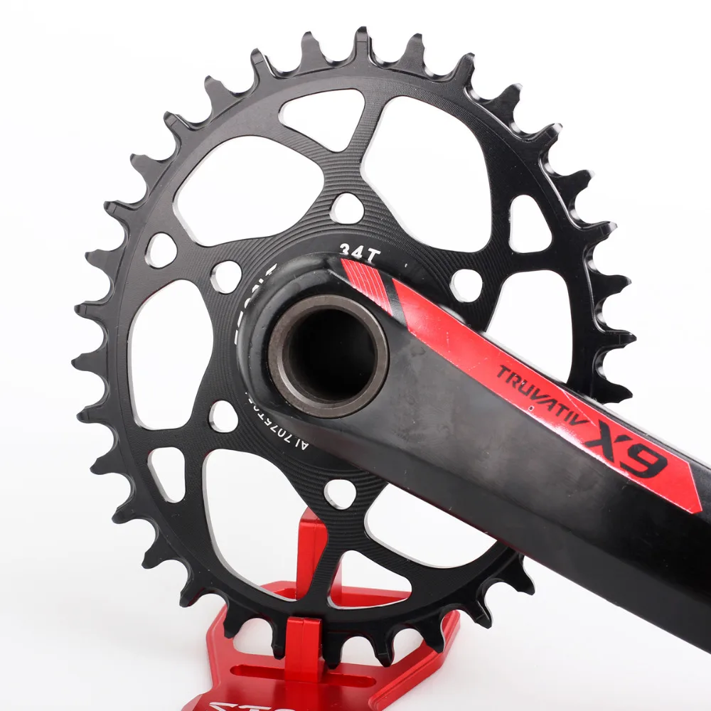 Камень MTB велосипед овальная одинарная передняя звезда 3 мм смещение прямое Крепление для BOOST 148 мм GXP Eagle DUB XX1 XO1 велосипедная звездочка