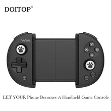 DOITOP Wee Wireless Bluetooth Gamepad Smart Phone Game Controller joystick 3.5-6.3″ Stretching Gaming Game pad For IOS Andriod