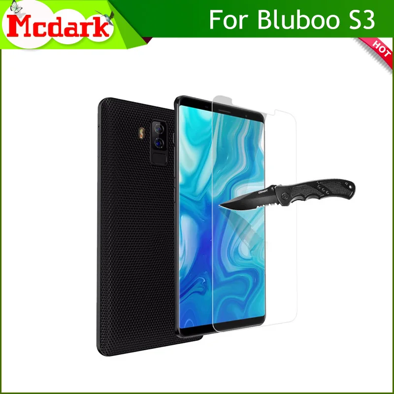 Mcdark 2.5D 9H закаленное стекло для Bluboo S3 защита экрана 6 0 дюймов телефона устойчивая к