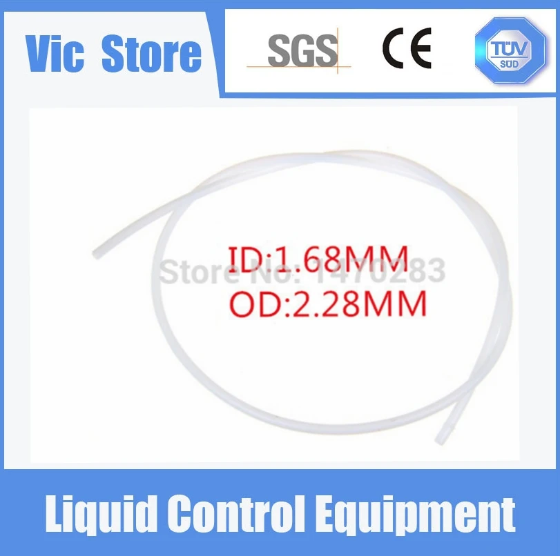 

Free Shipping 10 Meter Long PTFE 10T Tube OD 3.29mm ID 2.69mm Approve SGS Certification For 3D Printer PTFE Tube