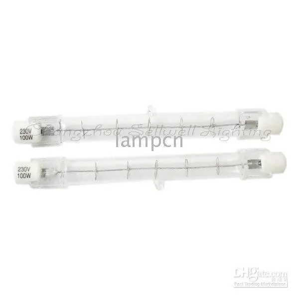 

halogen lamps bulbs a384 220-240V 100W J118 sellwell lighting