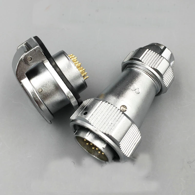 Оригинальные Weipu WY24 разъем TE + ZG 2 3 4 9 10 12 19 Pin штекер зажимного кабеля женский