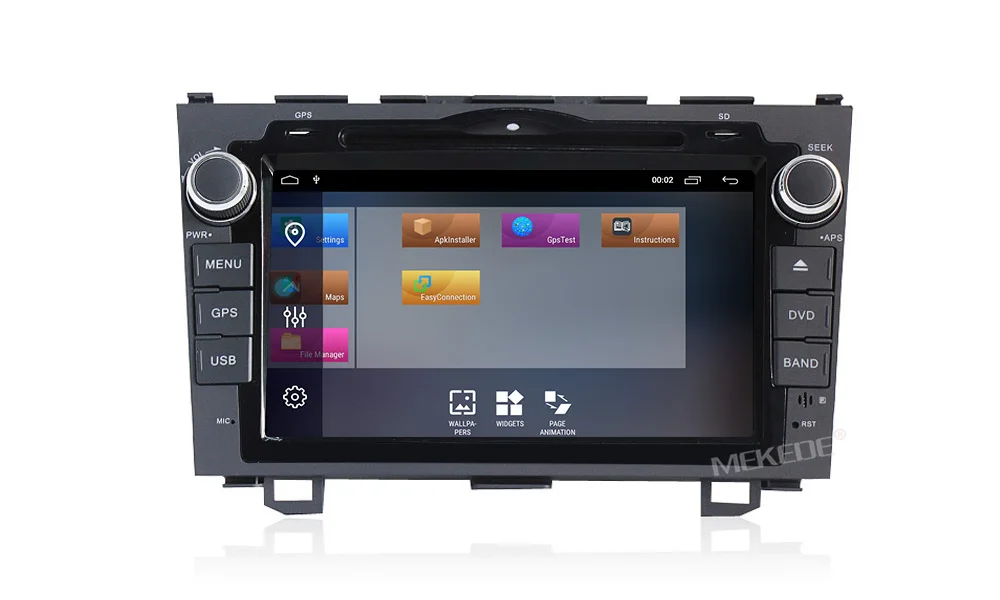 Excellent Mekede 8" 2din Android 9.1 Car dvd multimedia player For Honda CRV 2007 2008 2009 2010 2012 GPS Navigation WIFI RDS SD BT navi 14