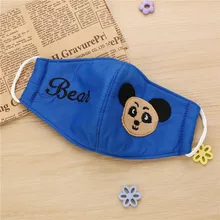 10 шт./уп. осень и зима детская новая милая одежда с рисунком медведя из мультика разные цвета дополнительно пыле дышащий хлопок Маска
