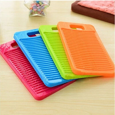 

Random color Plastic Washboard Washing Board Shirts Cleaning Laundry For Kid Clothes Scrubboards Wholesale