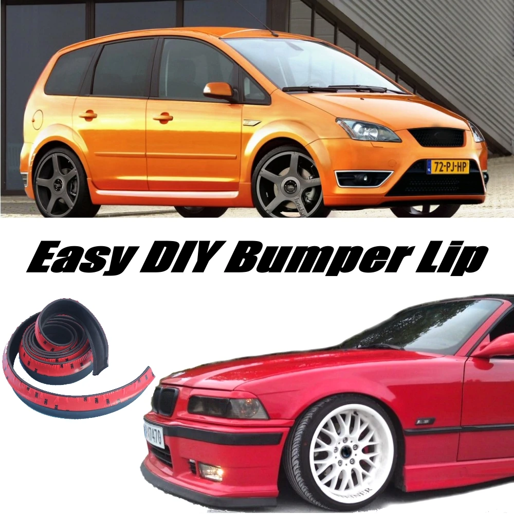 

Bumper Lip Deflector Lips For Ford C-Max C Max CMax Front Spoiler Skirt For Car View Tuning / Body Kit / Strip