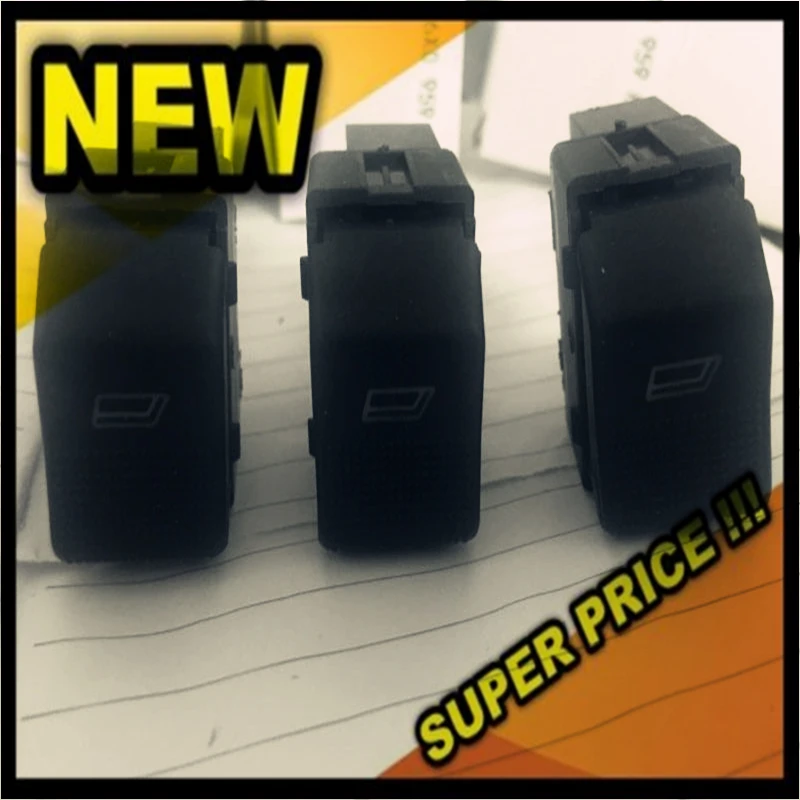 

free shipping High Quality ! 6X0959855B For SEAT Arosa Cordoba Ibiza VW Volkswagen Polo Lupo Single Power Window Control Switch