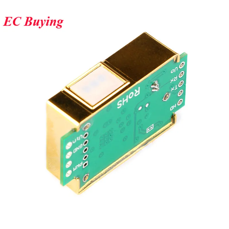 Comprar MH Z19 Módulo de Sensor infrarrojo CO2 MH Z19B Sensor de Gas de dióxido de carbono para Monitor CO2 0 5000ppm MH Z19B