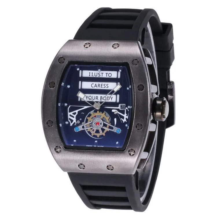Beste Sport Mannen Luxe Merk Beroemde Unieke Designer Quartz Horloge Mannelijke Grote Watchsilica Gel Es Mannen Relogio Masculino