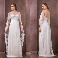 Свадебное платье, кружевное платье с шалью, белое болеро, свадебная накидка невесты на заказ, болеро novia, женский жакет