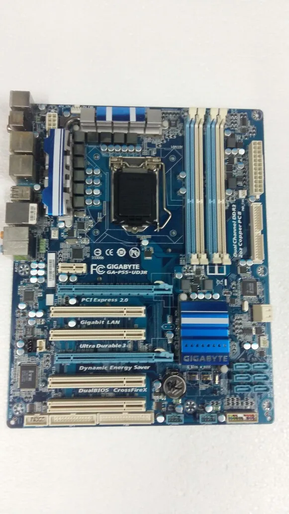 original motherboard for Gigabyte GA-P55-UD3R LGA 1156 DDR3 P55-UD3R 16GB USB2.0 SATAII P55 Desktop motherboard Free shipping original motherboard for Gigabyte GA-P55-UD3R LGA 1156 DDR3 P55-UD3R 16GB USB2.0 SATAII P55 Desktop motherboard Free shipping