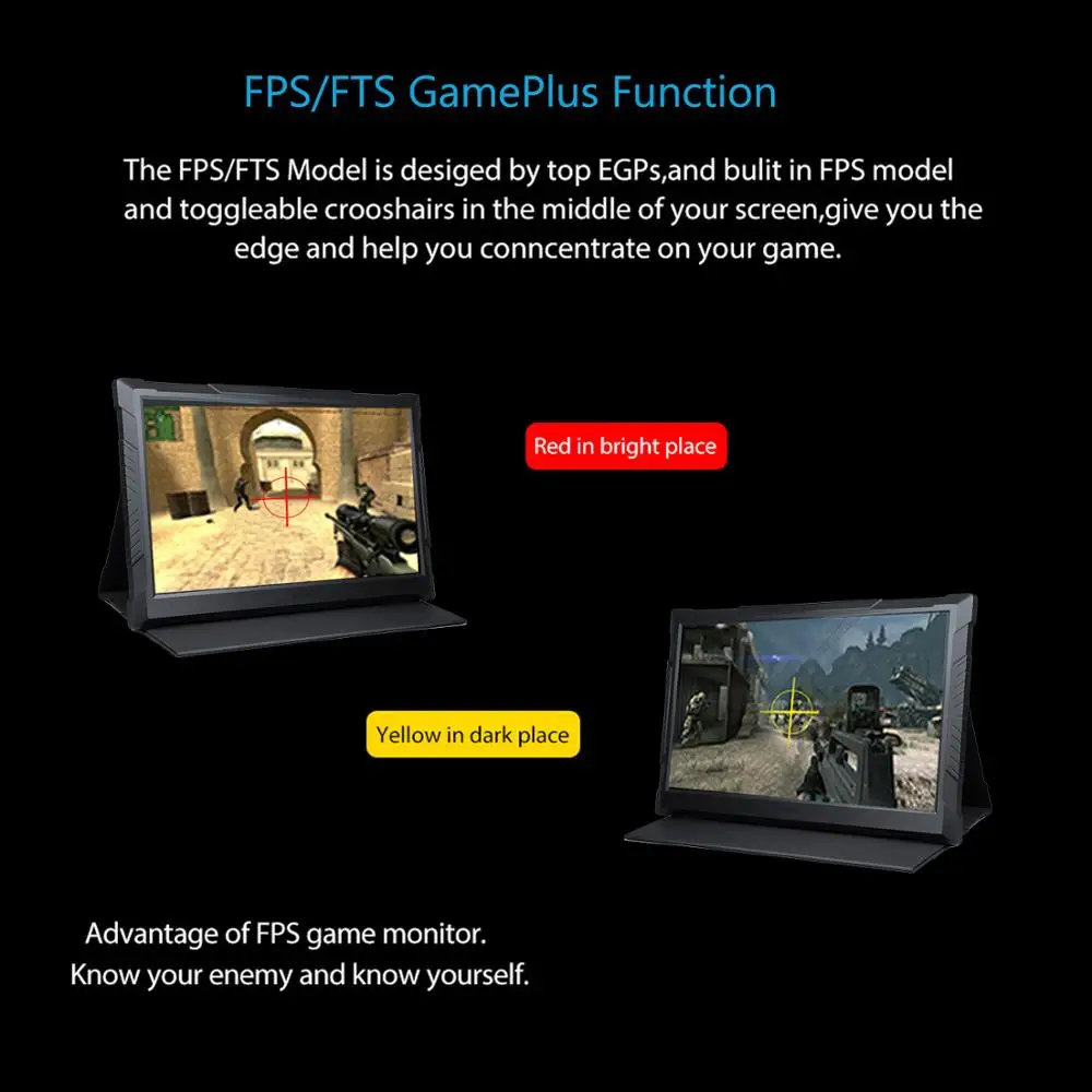  G-story Portable Gaming Monitor 15.6 Inch Uhd 4k Monitor Usb Type C Hdmi For Laptop phone xbox swit