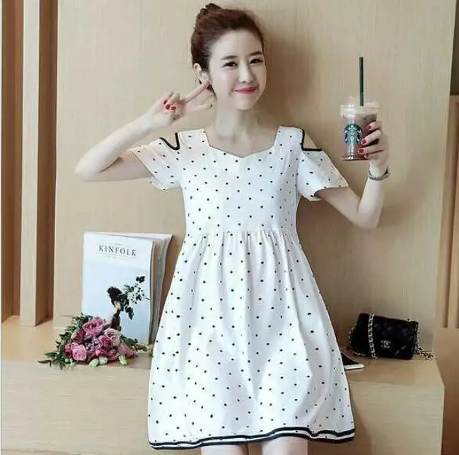 

2018-2019 new Summer loose dress pregnant women
