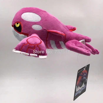 

New Anime Soft Cute Water type Purple Kyogre Plush Doll Figure Stuffed Animal Toy Gift 11 Inch