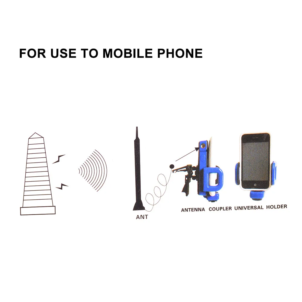 Держатель для телефона с антенной GSM CDMA 3G 4G LTE усилитель сигнала антенна +