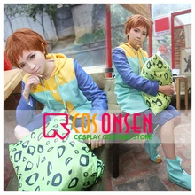 Косплей ONSEN The Seven Deadly Sins King/Harlequin Косплей Костюм с подушкой грех Ленивца все размеры