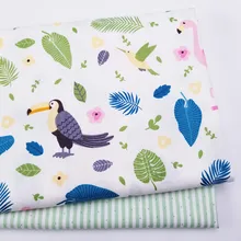 Хлопок саржа ткань для пэчворка Хлопок Ткань DIY шитье uphostery ремесло для ребенка и ребенка лоскутное простыни материал платья