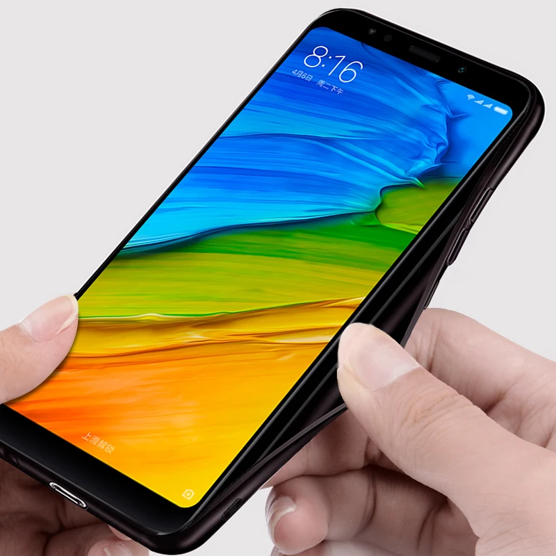 Чехол для xiaomi redmi 5 plus, чехол для MOFI xiaomi redmi 5, задний тканевый чехол для redmi 5 P, полный защитный чехол для redmi 5 plus, матовый чехол