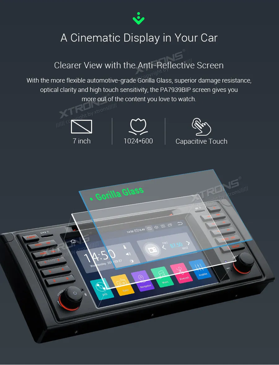 Flash Deal XTRONS Android 9.0 Radio Car DVD Player Stereo for BMW E39 M5 1999 2000 2001 2002 2003 7 Series 1994-2001 6 Flash Deal XTRONS Android 9.0 Radio Car DVD Player Stereo for BMW E39 M5 1999 2000 2001 2002 2003 7 Series 1994-2001 6