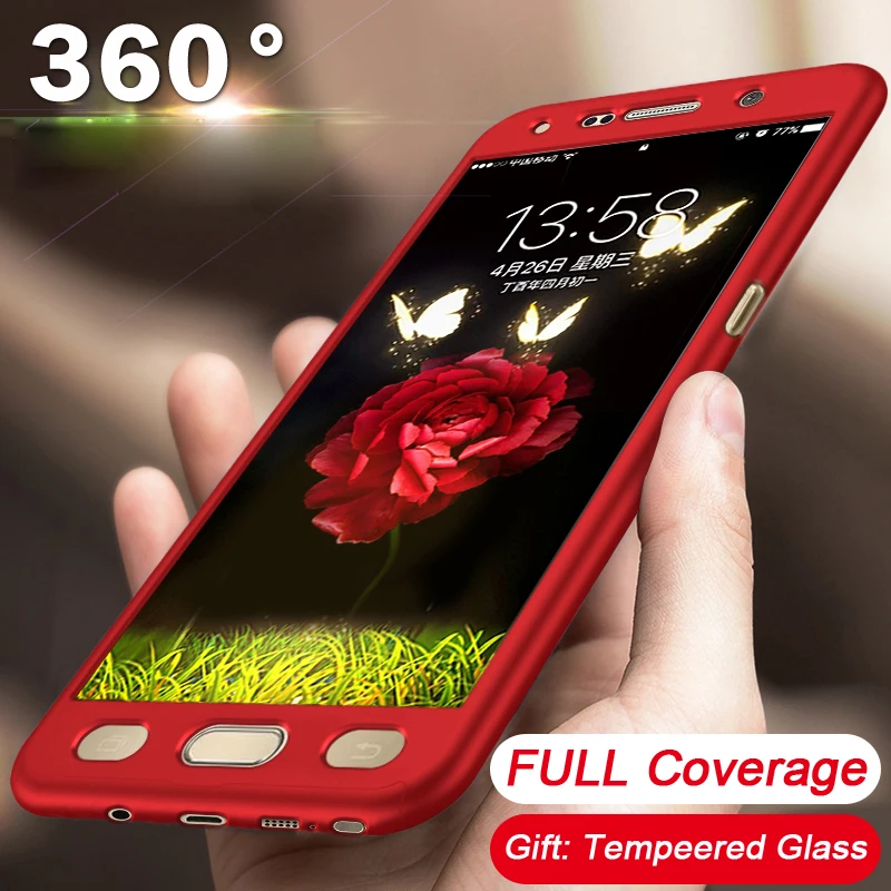 

Hard PC Full Cover For Samsung Galaxy S5 S6 S7 J2 J3 J5 J7 Prime A3 A5 A7 2016 2017 J530FM A520 J510F J4 J6 A6 A8 Plus 2018 Case
